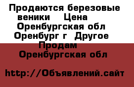 Продаются березовые веники  › Цена ­ 70 - Оренбургская обл., Оренбург г. Другое » Продам   . Оренбургская обл.